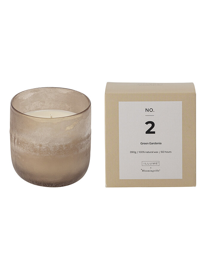 Green Gardenia Scented Candle Soy wax Ø10 cm