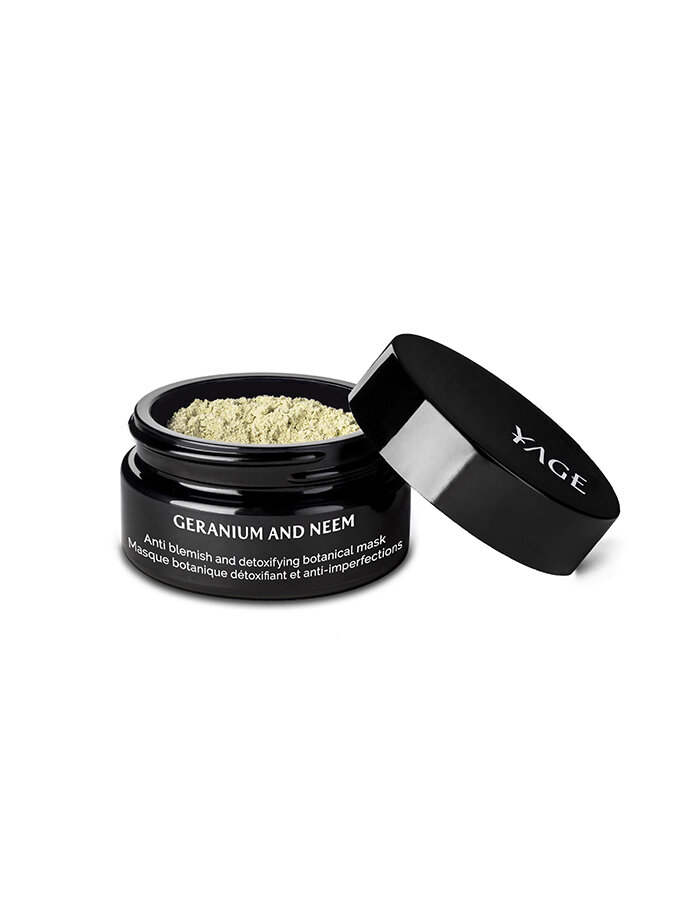 Geranium and neem - No. 2 Ayurvedic powder for problematic skin