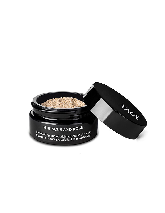 Hibiscus and rose - No. 2 Floral cleansing powder for mature and normal skin