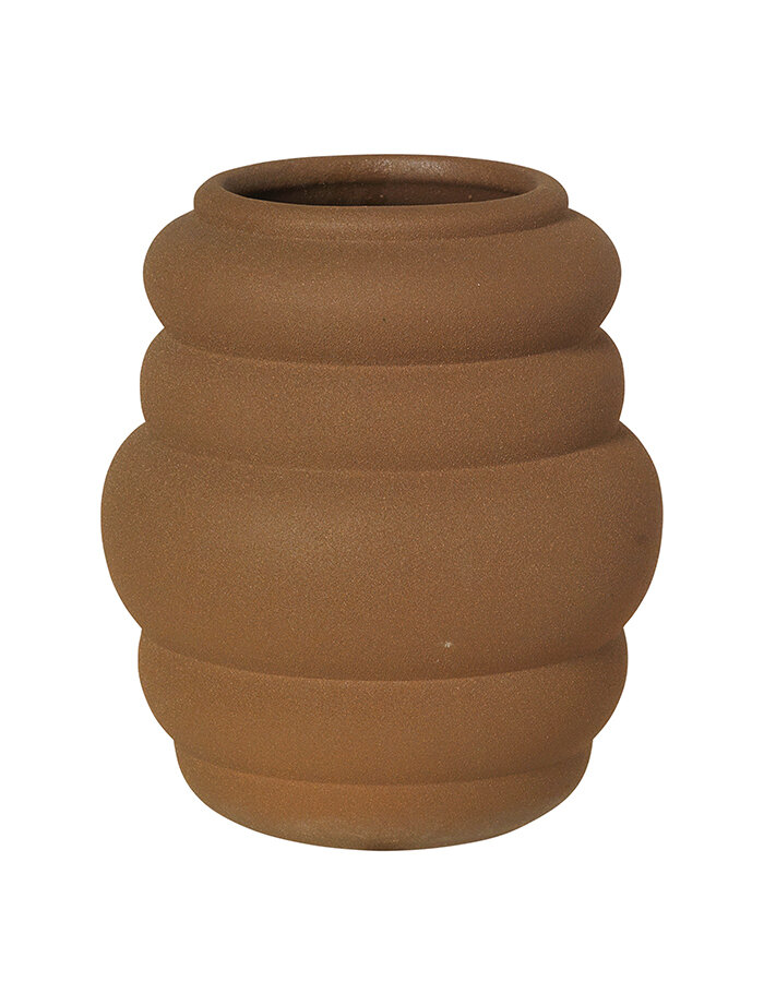 Stoneware flowerpot Ursula