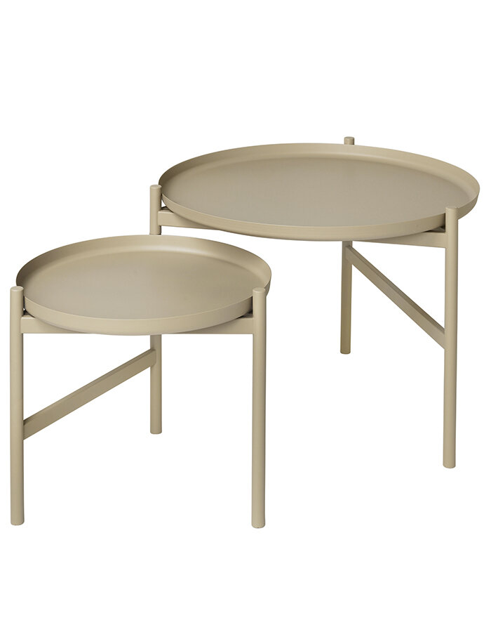 Set kávových stolků Turner Grey