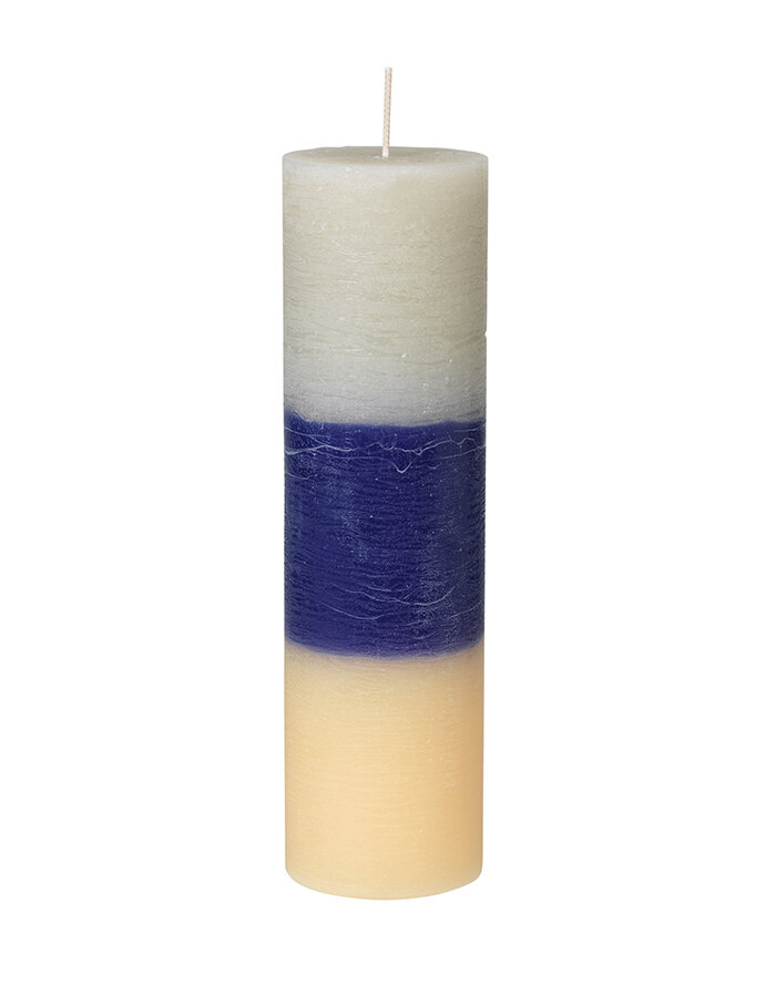 Svíčka Pillar Sky Ø 7 cm