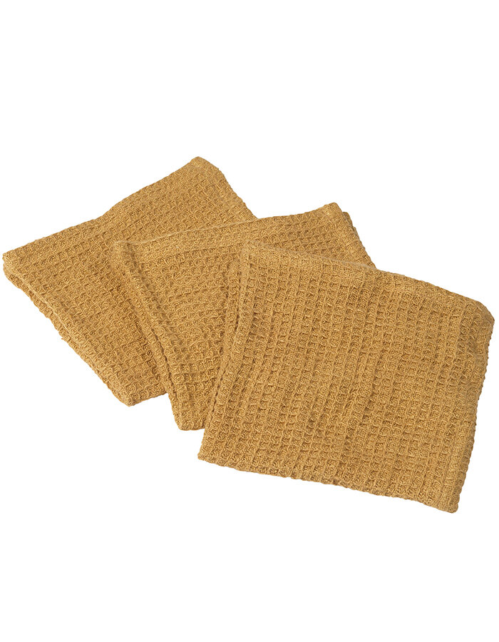 Kuchyňské hadříky Iris 3 ks / camel