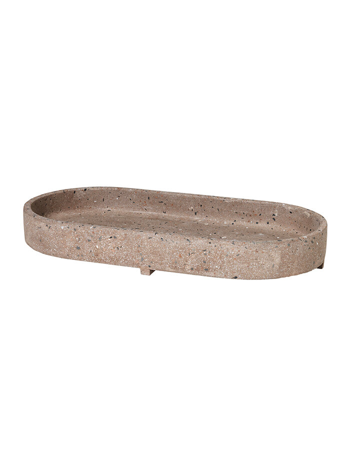 Oval plate Razzo