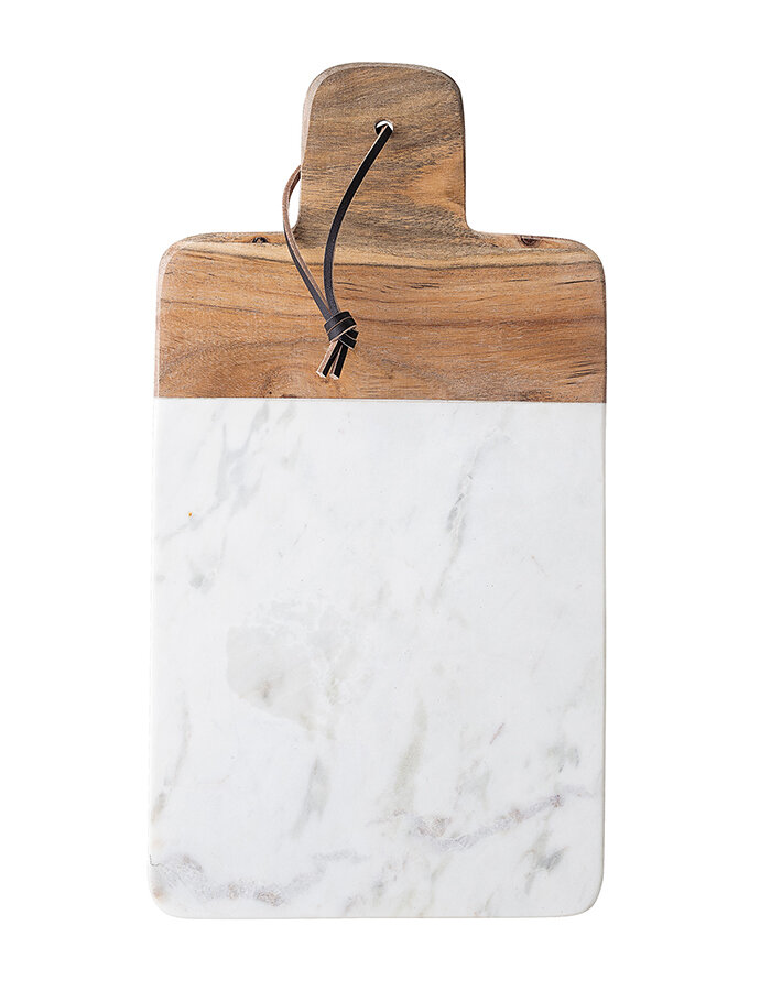 Emil Cutting Board White Marble