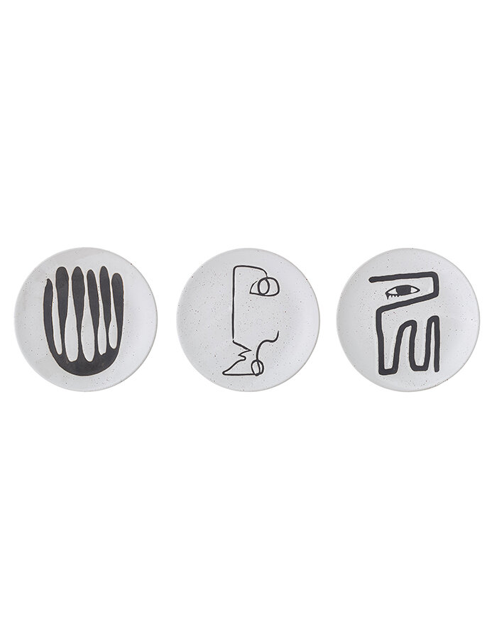 Eliana Plate Grey