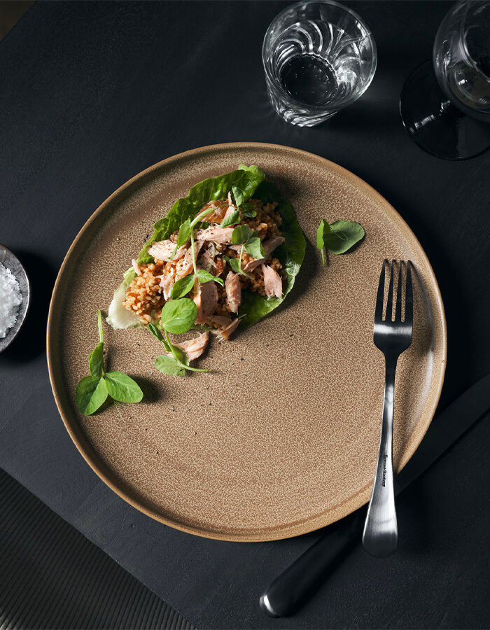 Lunch plate Cara Camel Ø 27 cm
