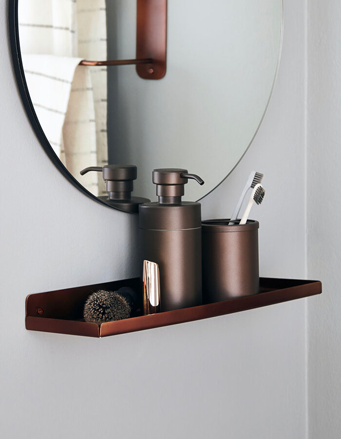 Shelf Boti Browned brass