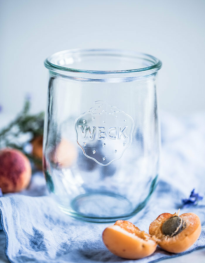 Weck glass jar Corolle 1062 ml - 6 pcs