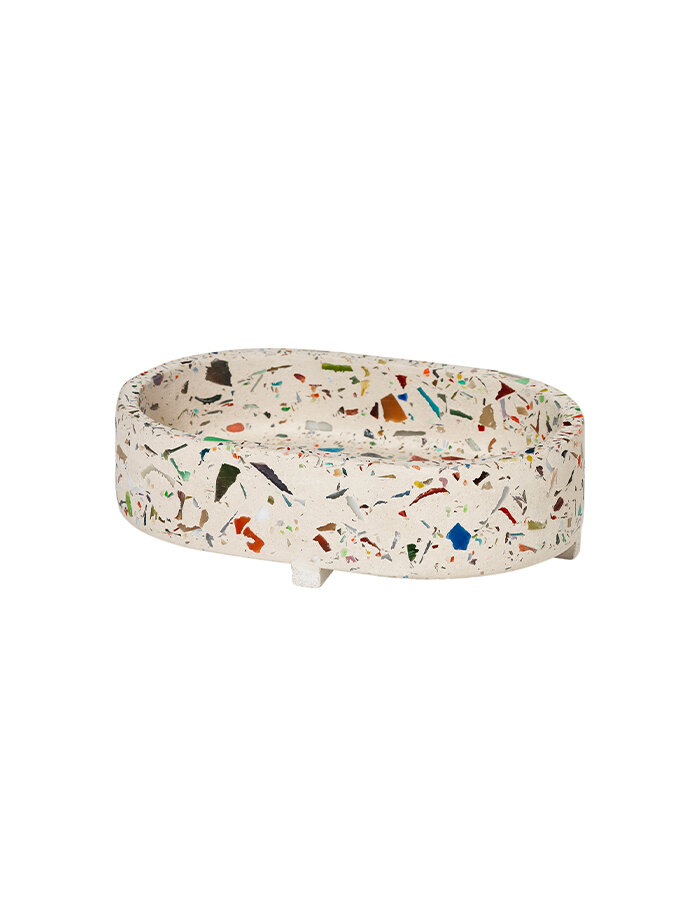 Oválný talíř Razzo Multicolor Small