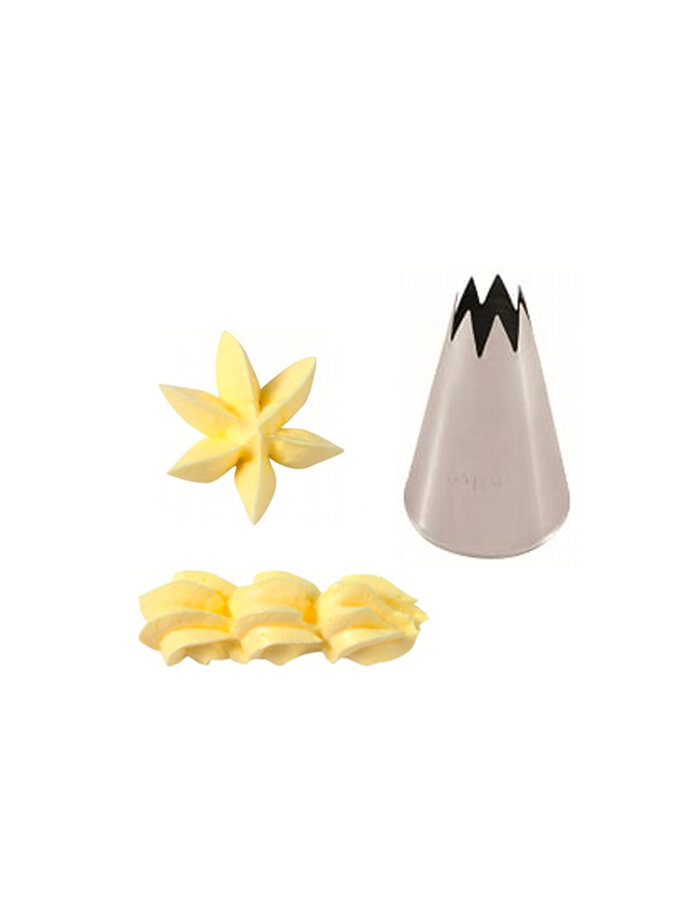 Stainless steel decoration tip 12 mm