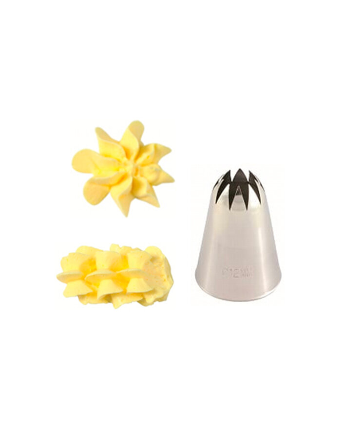 Stainless steel decoration tip 11 mm