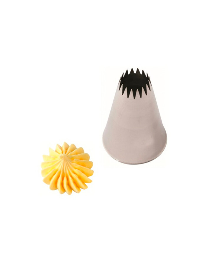 Stainless steel decoration tip 20 mm