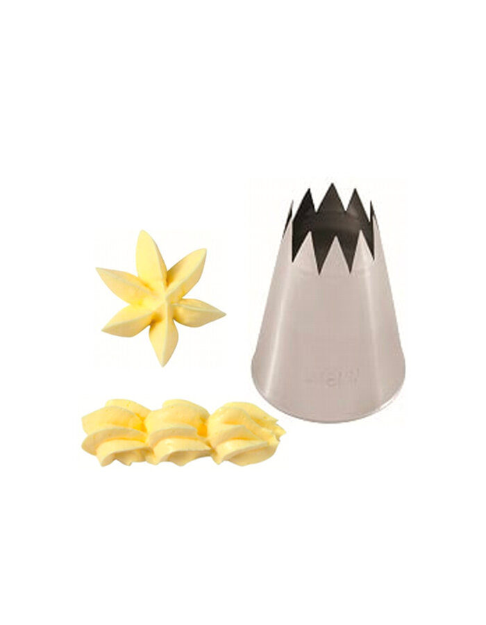 Stainless steel decoration tip 18 mm