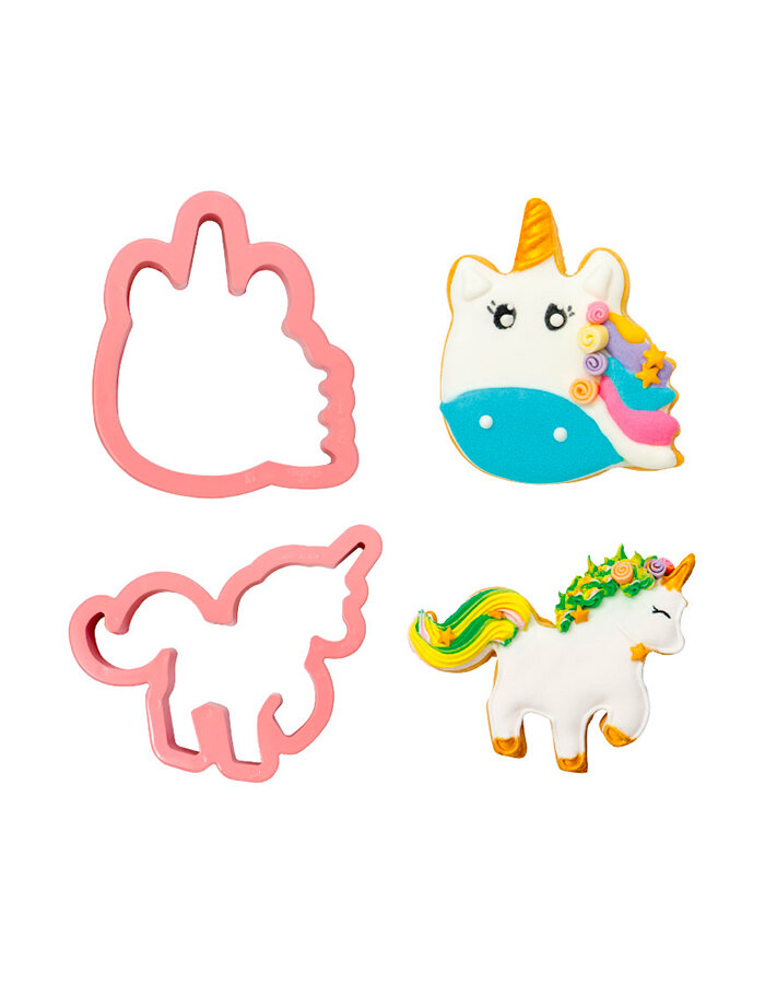 Set of cutters Unicorns
