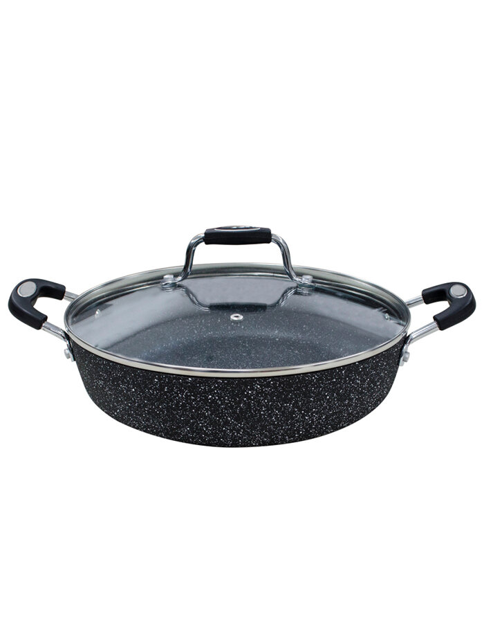 Low pot and lid Scoville Neverstick1 28 cm