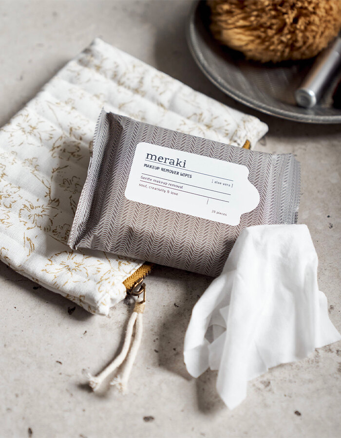 Meraki wipes with Aloe vera Grey
