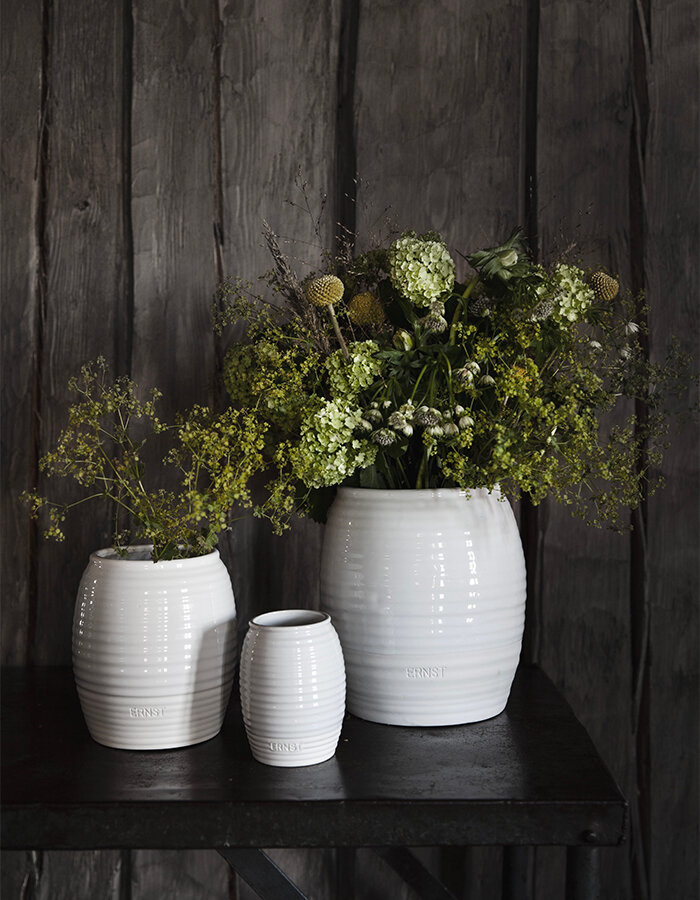 Vase white Ø 8,5 cm