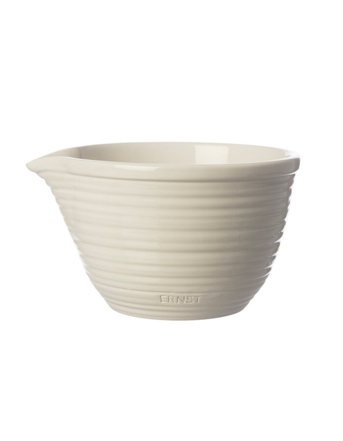 Bowl Stoneware White Ø 20 cm
