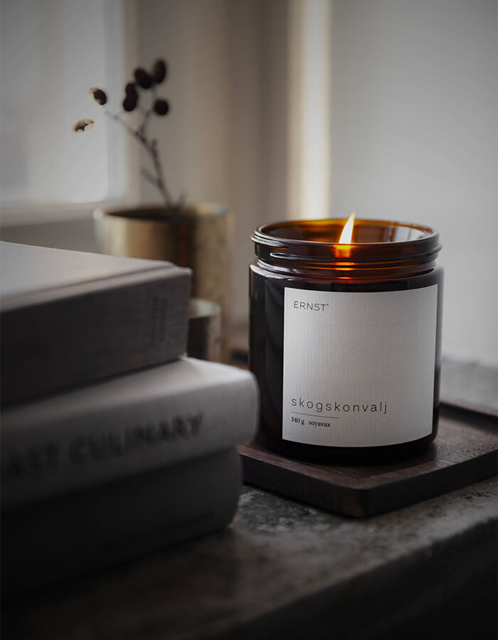 Scented candle jar forestlily 200 g