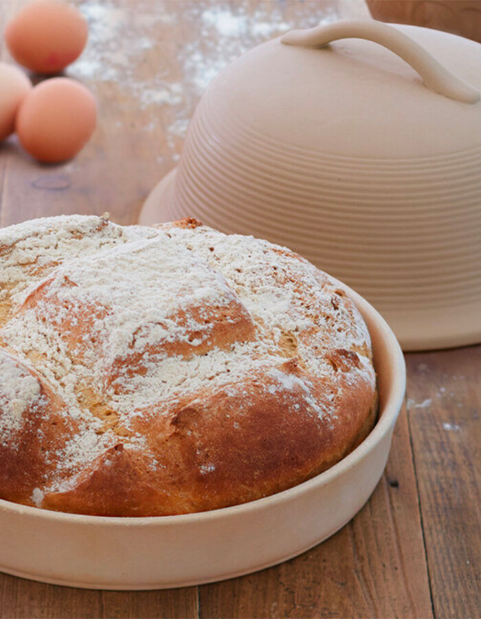 Home Made Round Bread Baking Cloche