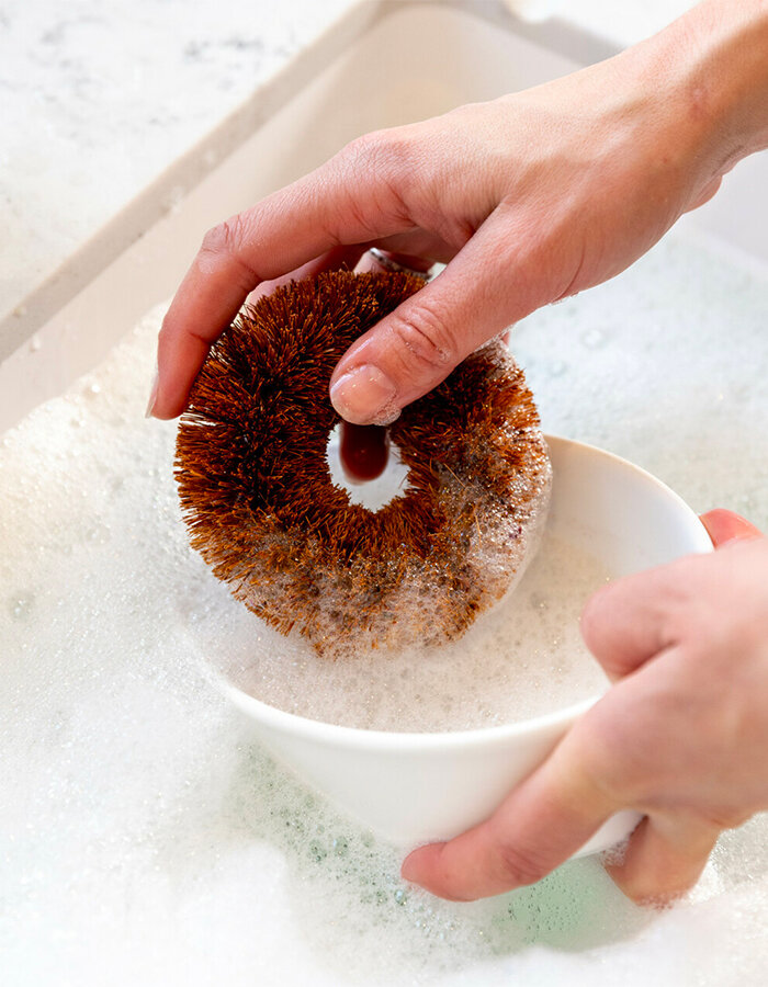 KitchenCraft Natural Elements Eco-Friendly Coconut Fibre Scourer