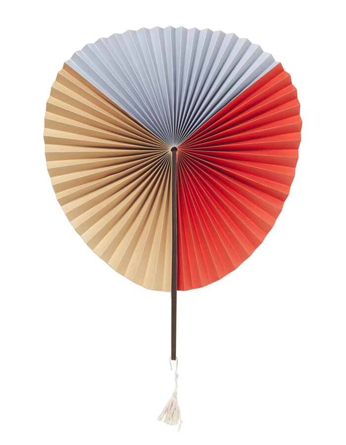 Fan Saba Multicolor Red