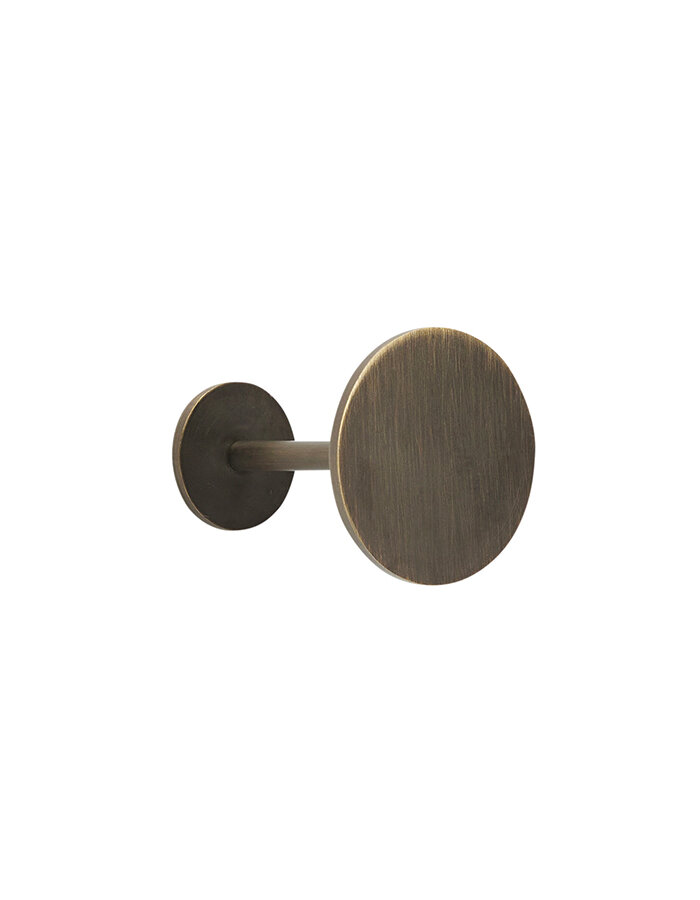 Flare Knob Burnished Brass