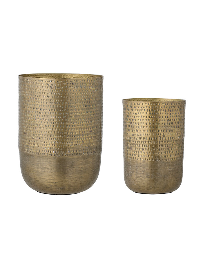 Set květináčů Bobie Brass Aluminium