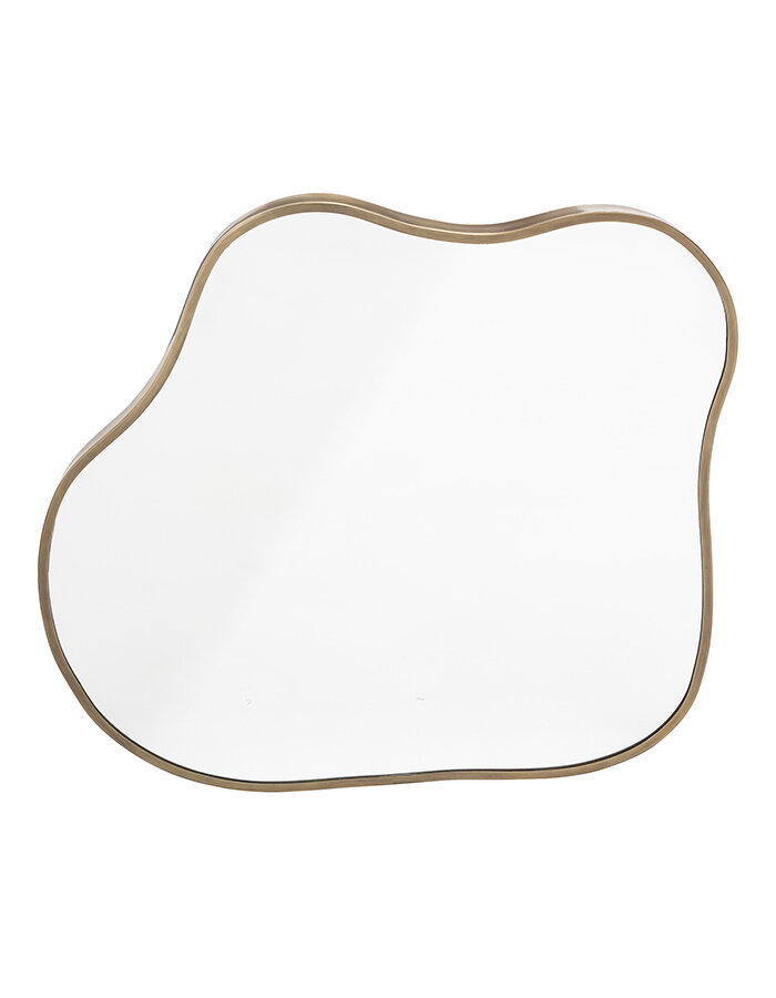 Zrcadlo Abigail Brass large