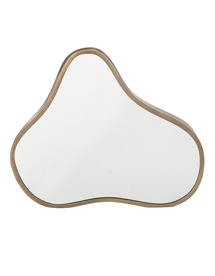 Zrcadlo Abigail Brass small