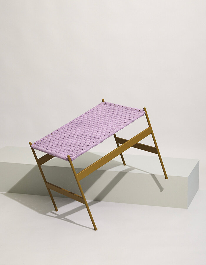 Lavice Peri Khaki/Purple