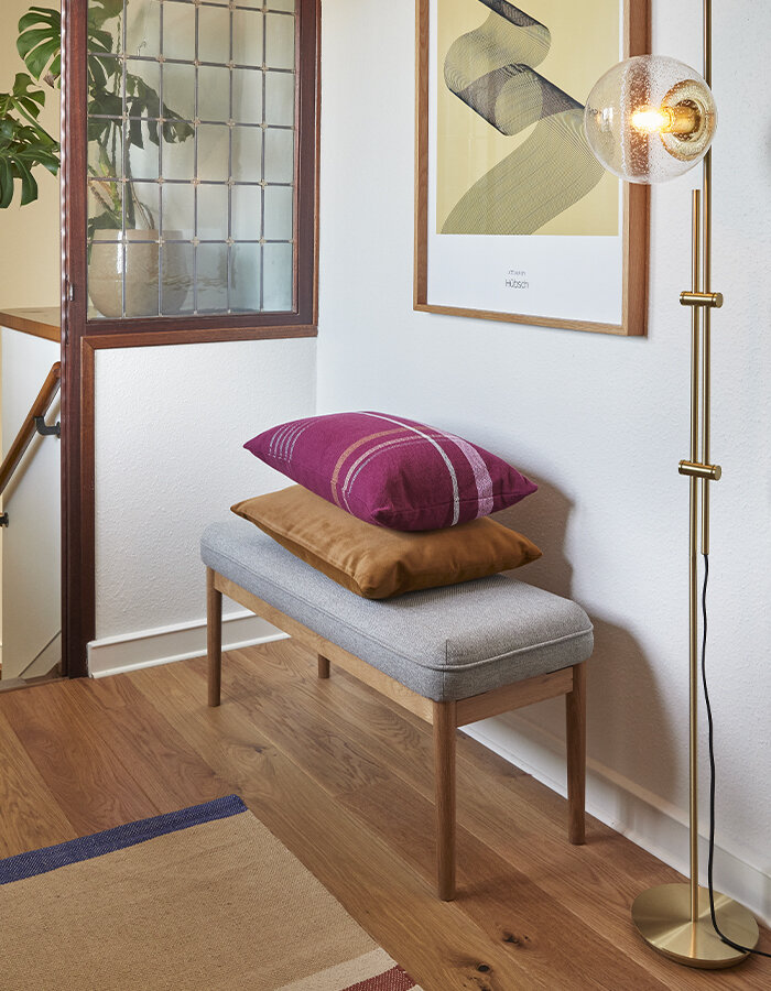 Haze Bench Grey Natural