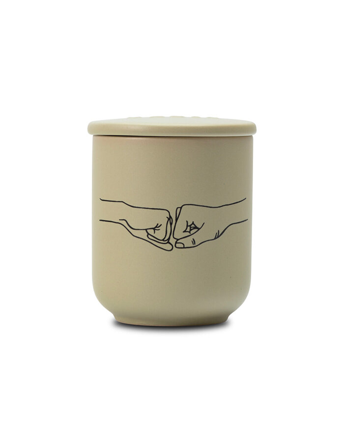 Candle Fist Bump Vanilla Cream & Brown Sugar