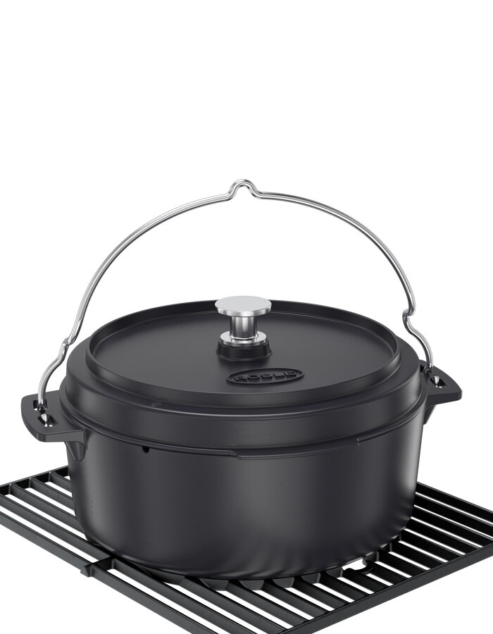 Cast iron kettle "Dutch oven" VARIO Ø 35cm