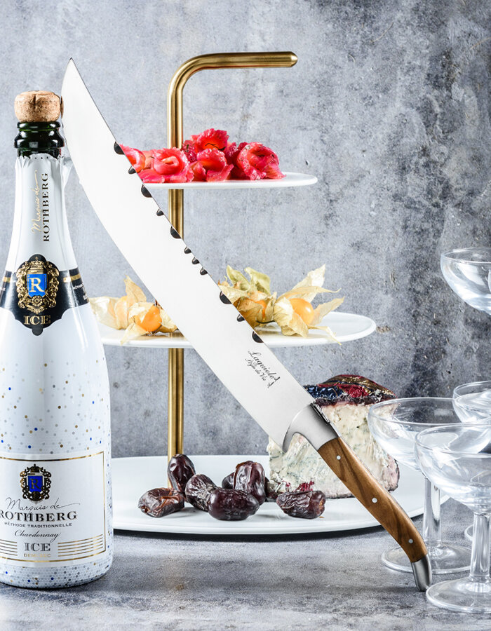 Laguiole Luxury Saber champagne bottle opener