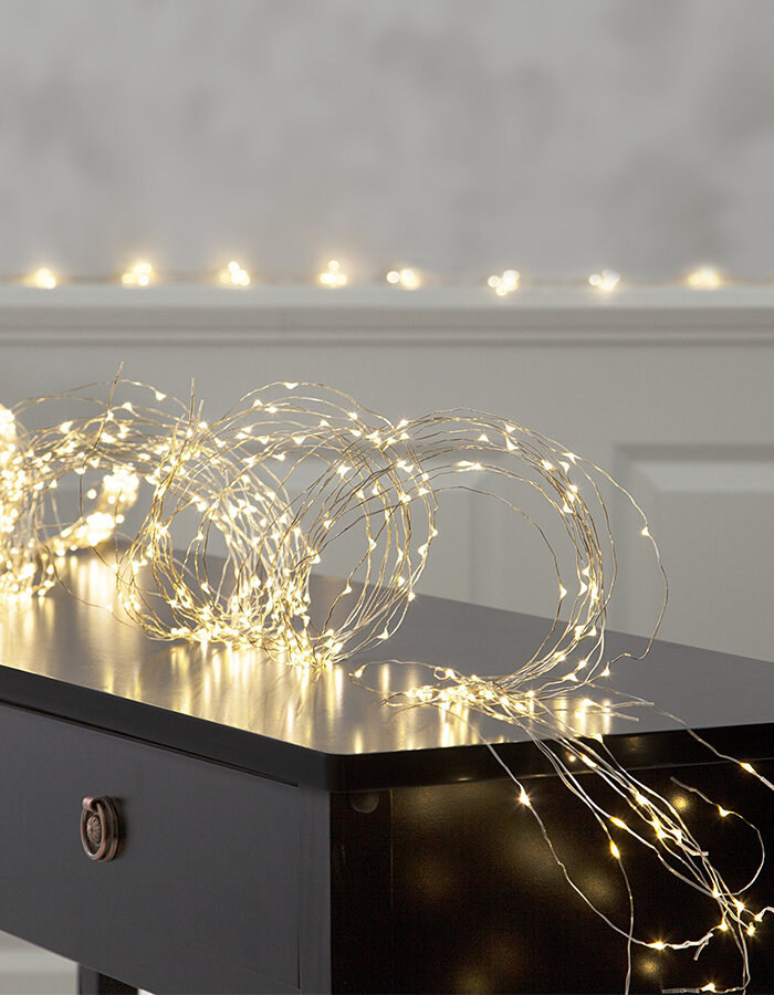LED světelný řetěz 720x LED, 36 drátků