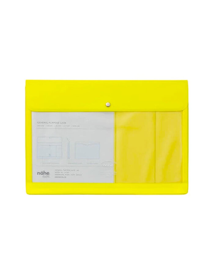 General Purpose Case A4 Neon Yellow