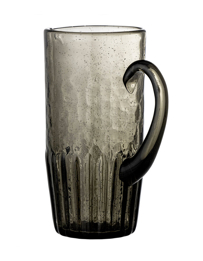 Anora Jug Grey Glass