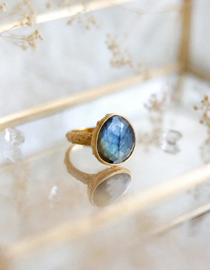 Prsten From Darkness to Light Labradorite