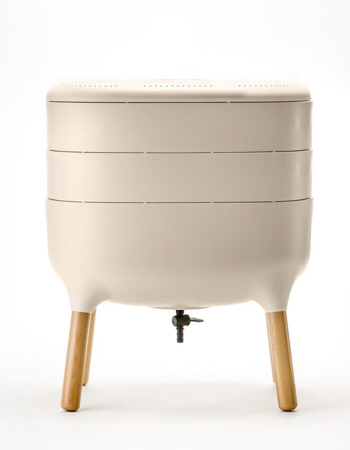 Low vermicomposter Urbalive ivory