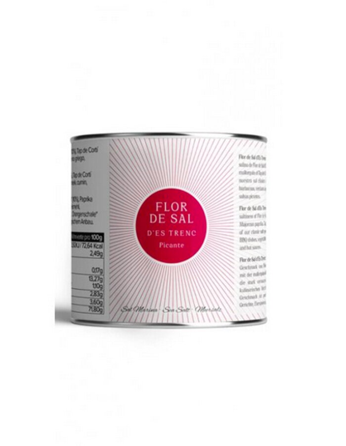 Bio Salt Flower - mildly spicy with red pepper ORGANIC - 90g