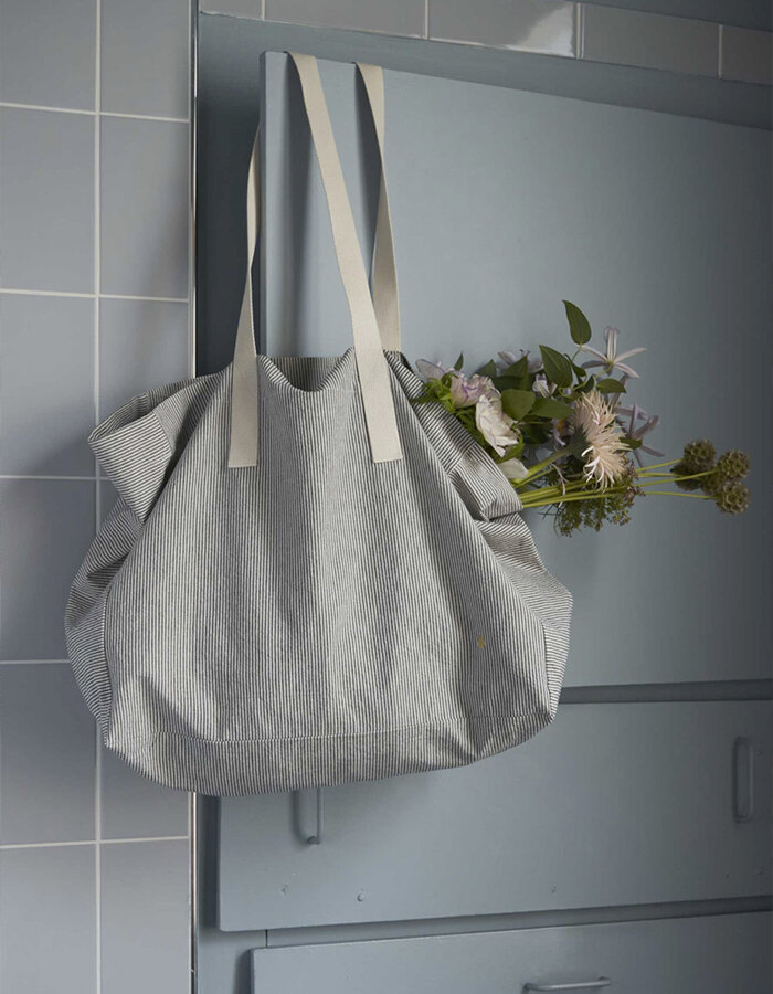 Shopping Bag Finette Caviar Cotton