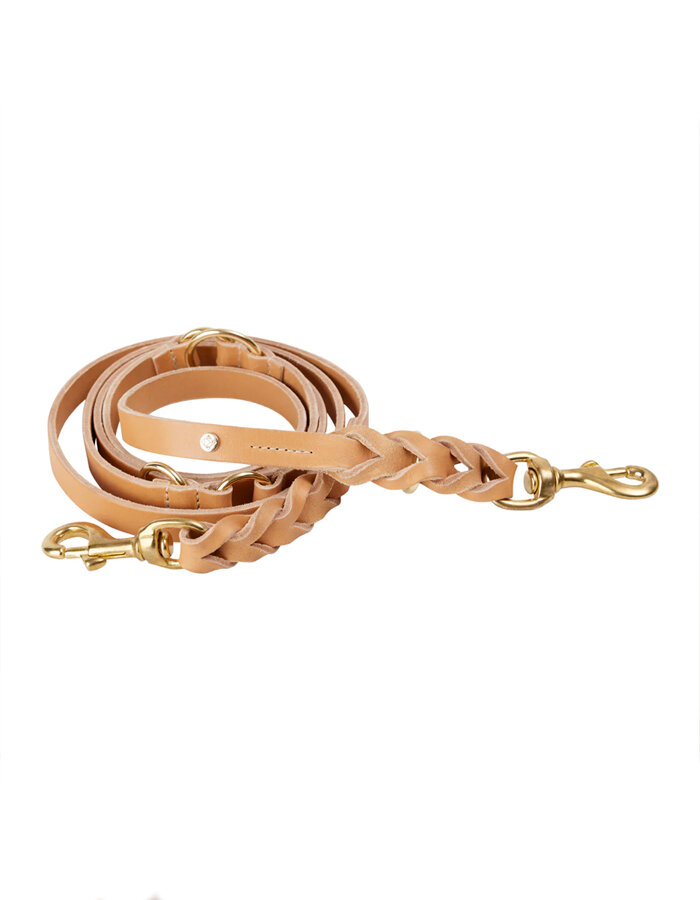 Robin Dog Leash Natural M/L