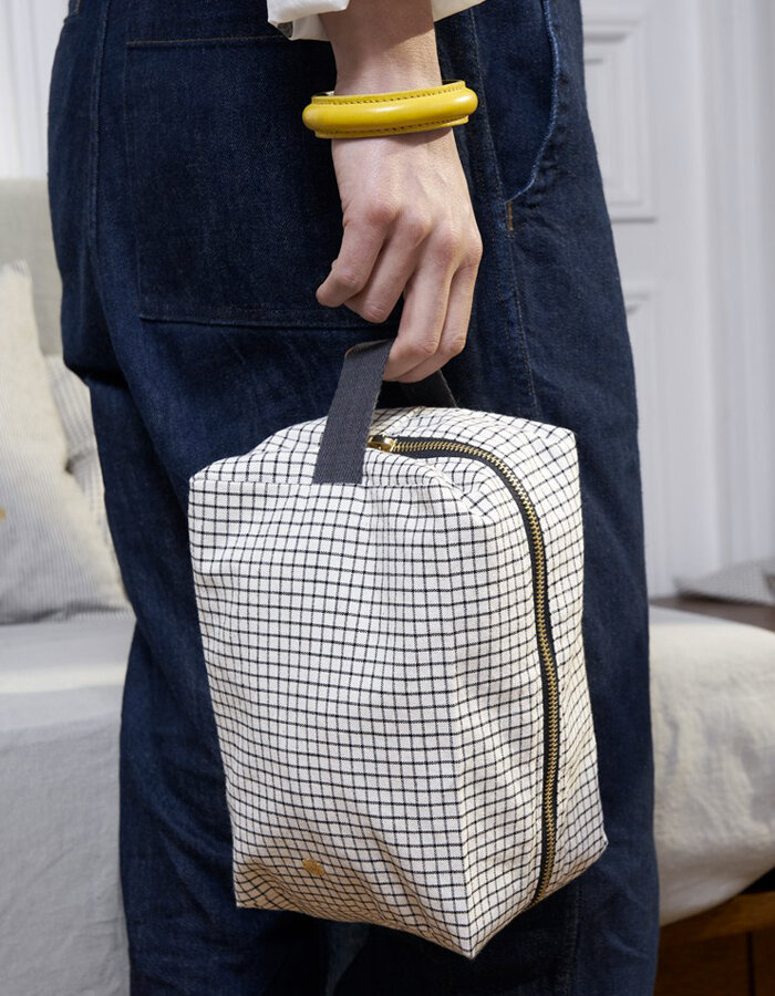 Pouch Cube Gustave Caviar GM