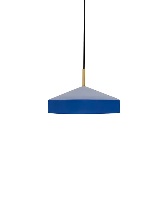 Závěsná lampa Hatto Blue Small