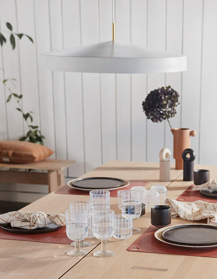 Hatto Pendant White Large