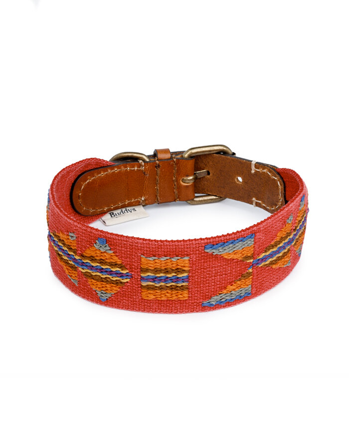 Buddys Etna red collar
