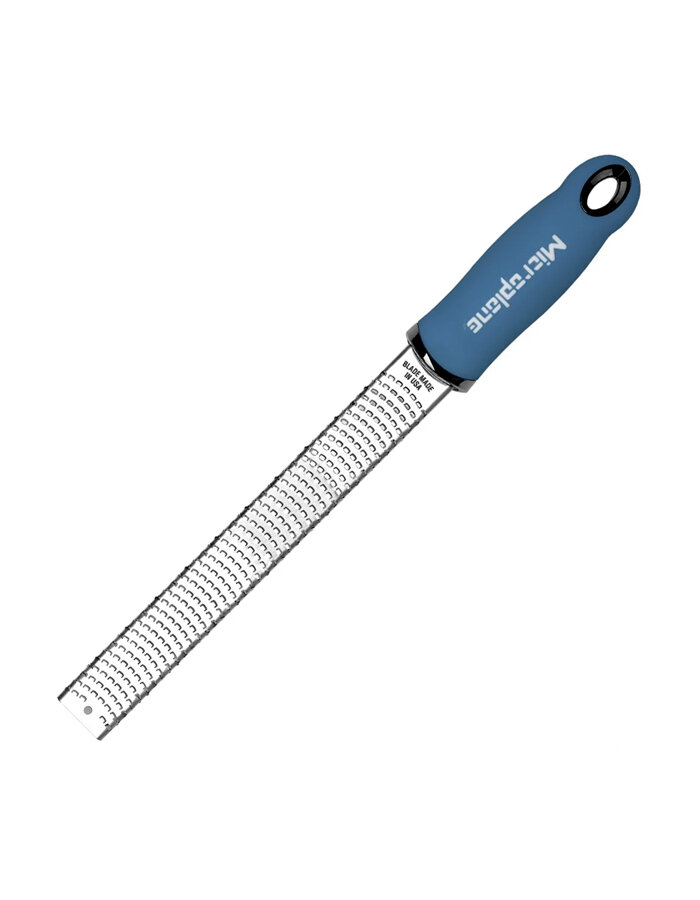 Struhadlo microplane sytě modrá rukojeť