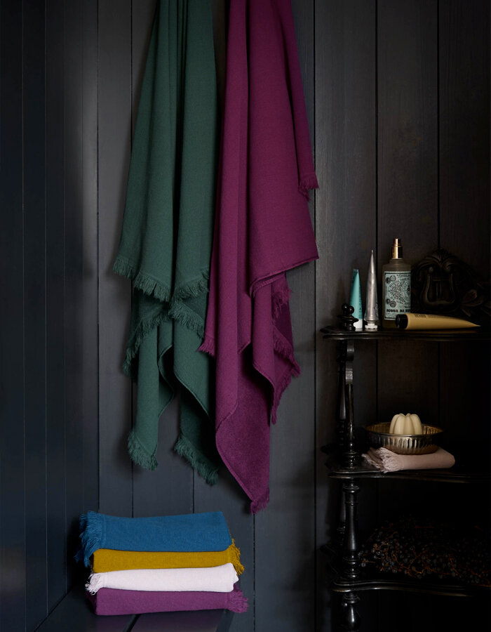 Bath Towel Luna Purple Rain 100 x 160 cm